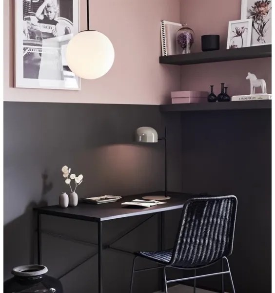 Markslöjd 108292 - Stolná lampa POSE 1xE14/25W/230V šedá