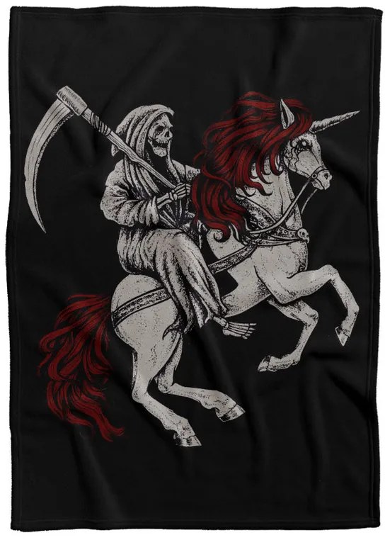Deka Gothic unicorn (Podšitie baránkom: NE)