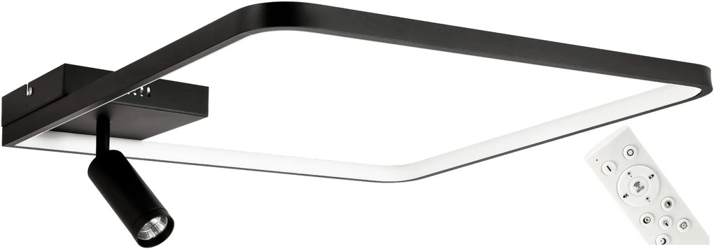 BERGE LED stropné svietidlo KAMLOOPS 67W + diaľkové ovládanie