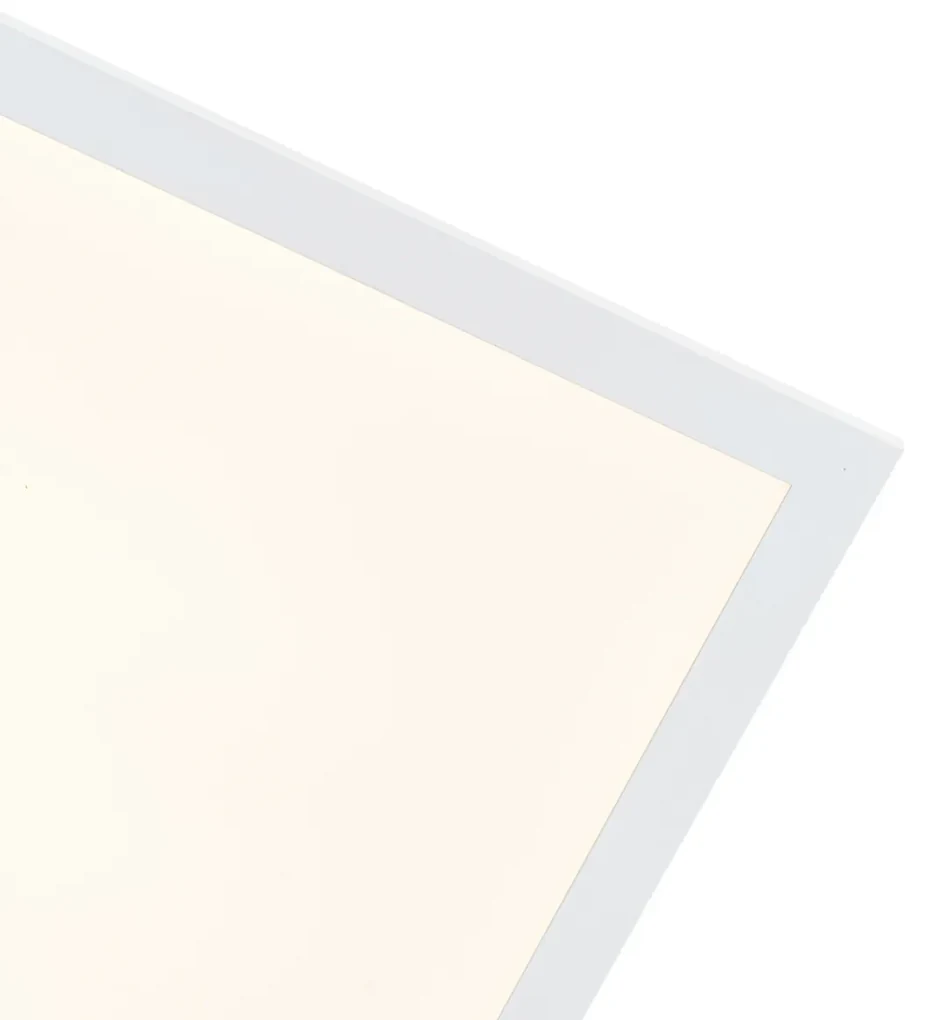 Zástenný LED panel biely štvorcový vrátane LED 3000K - 6500K - Seagal