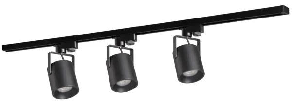 Bodové svietidlo do lištového systému MINOR 3xGU10/10W/230V + 1 m lištový systém