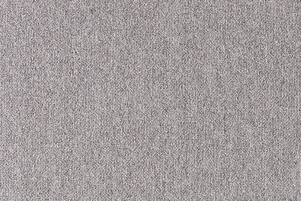Tapibel Metrážny koberec Cobalt SDN 64044 - AB tmavo šedý, záťažový - Kruh s obšitím cm