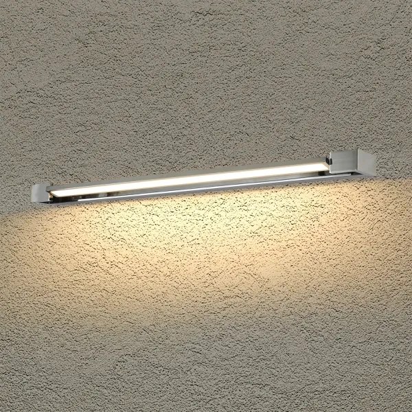 Brilagi-LED Kúpeľňové osvetlené zrkadlá AQUA LINE LED/24W/230V 90 cm IP44 lesklý chróm