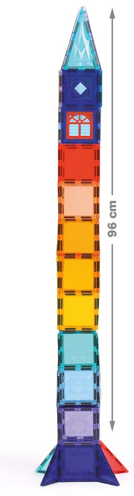Magnetická stavebnica XXL 100 ks