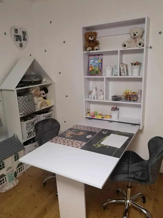 SB Rozkladací stôl Annie Farba: Biela