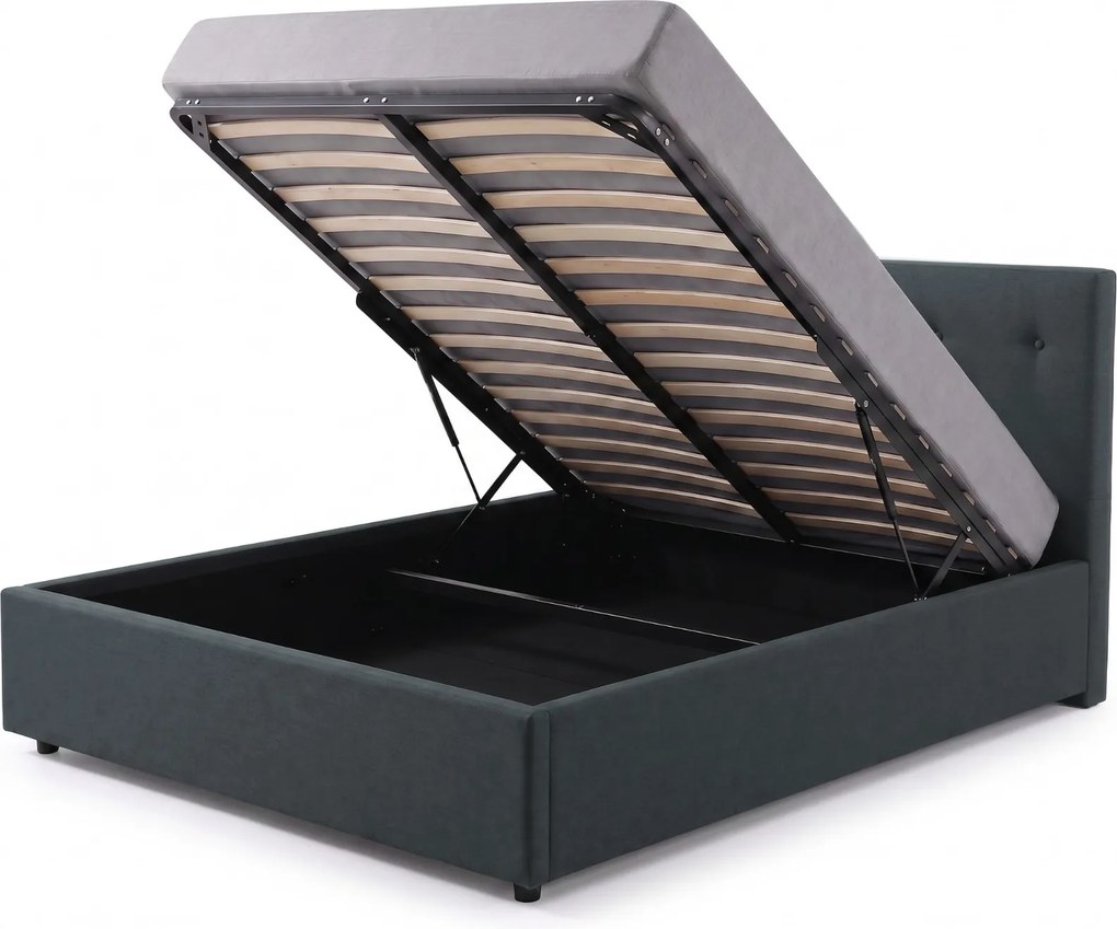 Dormeo Dolce Pro Posteľ s úložným priestorom Classic sivá