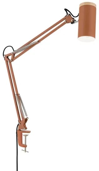 Orion - Stolná lampa so svorkou GILI 1xE27/40W/230V tehlová