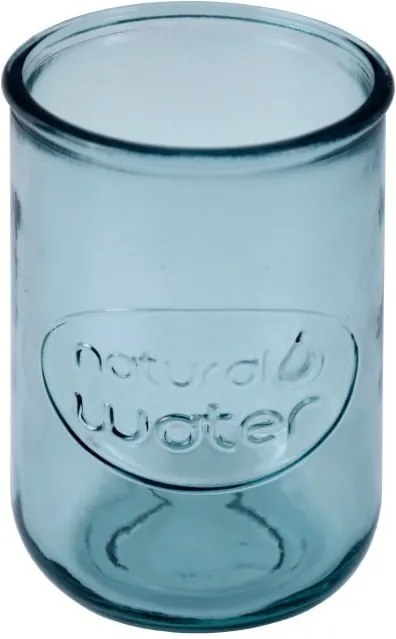Modrý pohár z recyklovaného skla Ego Dekor Water, 0,4 l