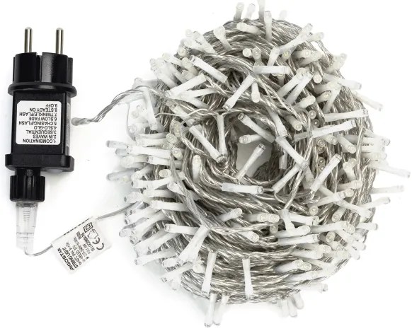 Aigostar - vonkajší vianočný LED reťaz 400xLED/6W/230V 20m IP44 teplá biela