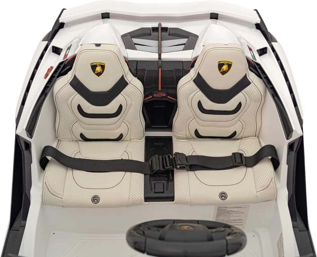 Ramiz Lamborghini SIAN Biele vozidlo
