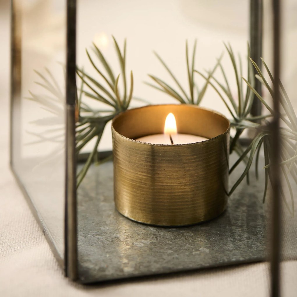 Ib Laursen Magnetický svietnik na čajovú sviečku Rustic Gold