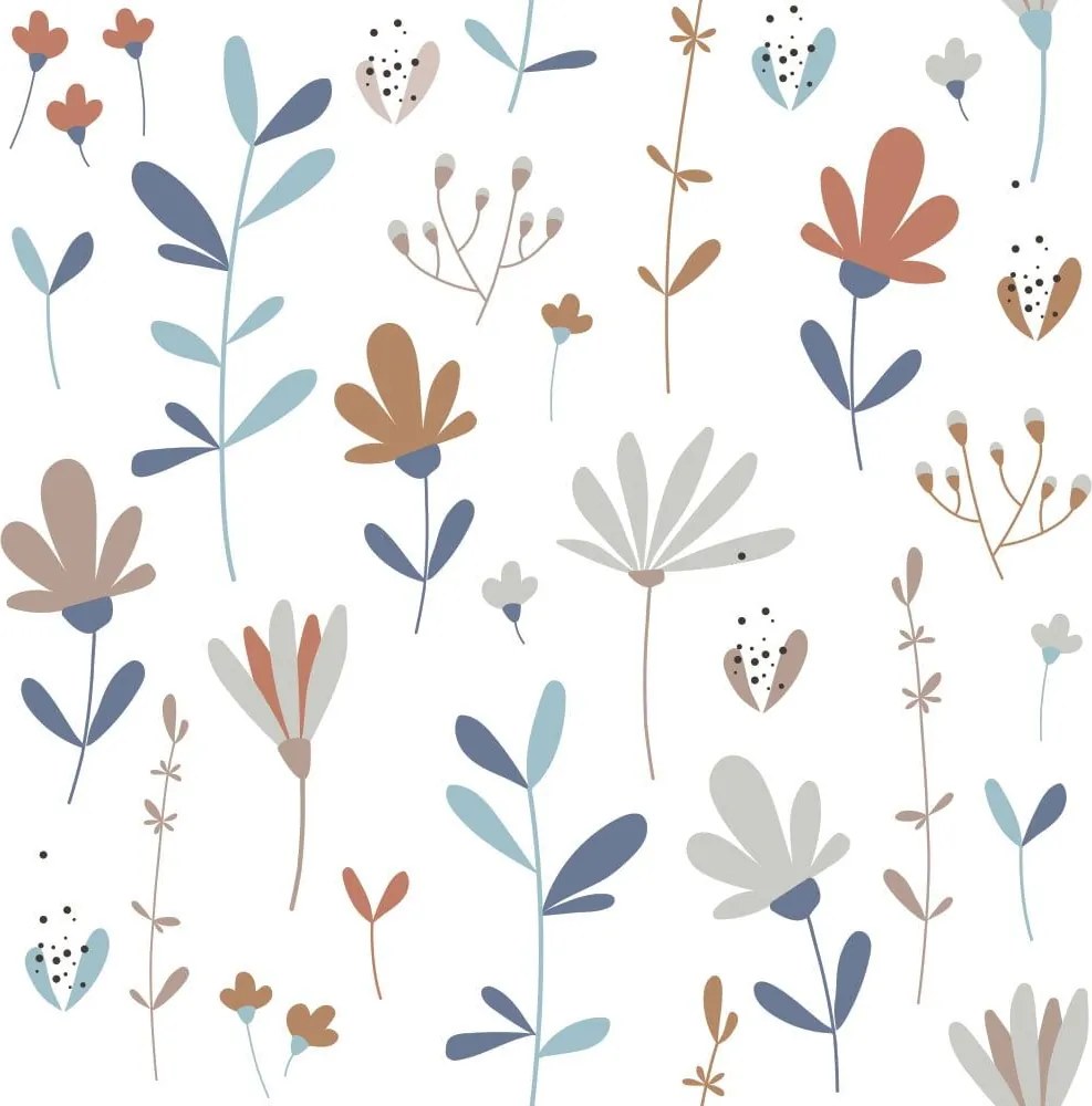 Tapeta škandinávska zimná lúka 280x50 cm