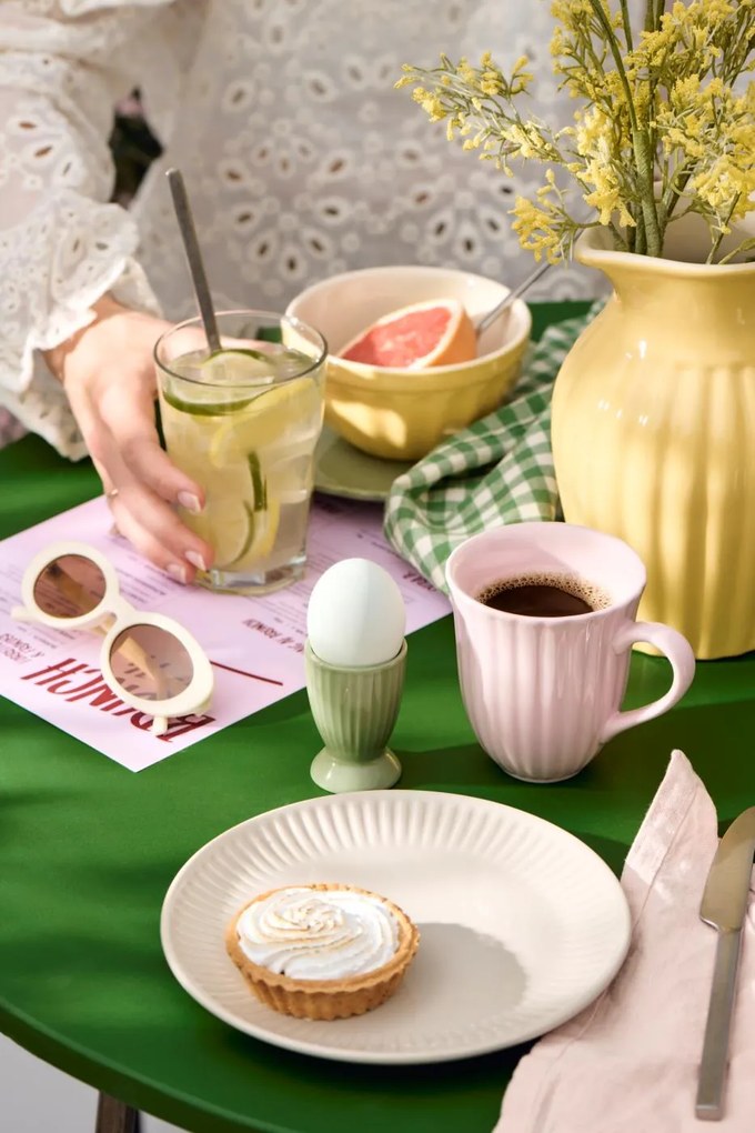 IB Laursen Žltá keramická miska na müsli MYNTE LEMONADE