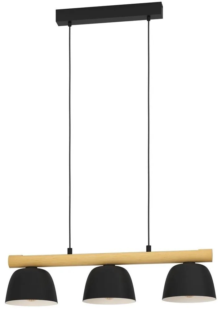 Eglo 43739 - Luster na lanku SHERBURN 3xE27/40W/230V