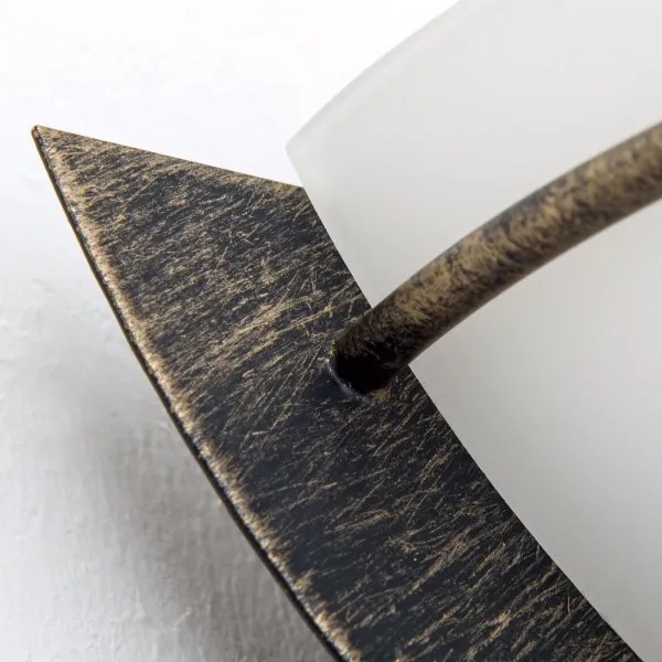 Orion WA 2-1196/1 - Nástenné svietidlo FLEUR 1xE14/60W/230V bronz