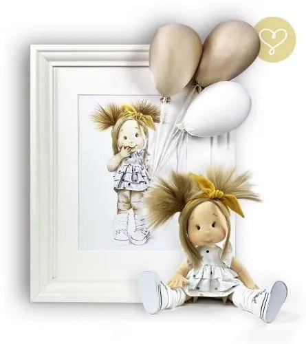 Nástěnná malba “Emilka”