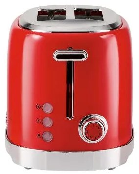 Silvercrest®  Hriankovač Retro 1973, červený + Chlebník Retro 1973, červený  (800010789)