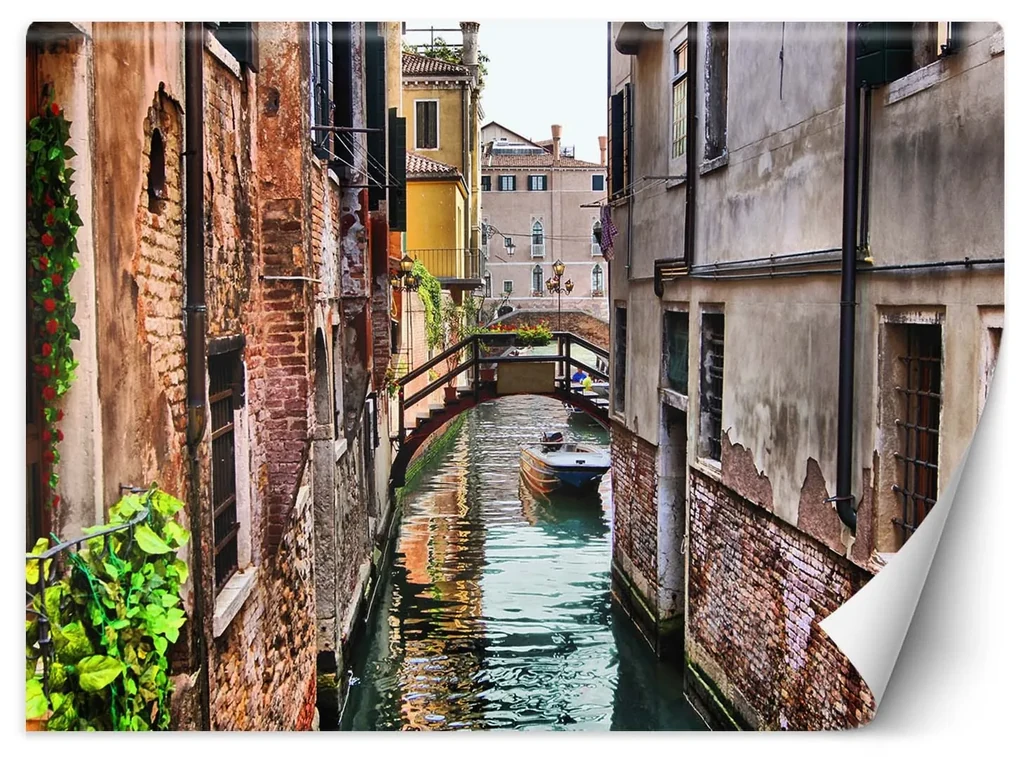 Gario Fototapeta Benátky, most a gondola Materiál: Vliesová, Rozmery: 150 x 105 cm