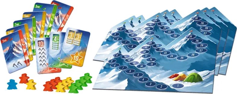 Trefl Gry Karakorum stolová hra Reiner Knizia Kráľ hôr Trefl 02739