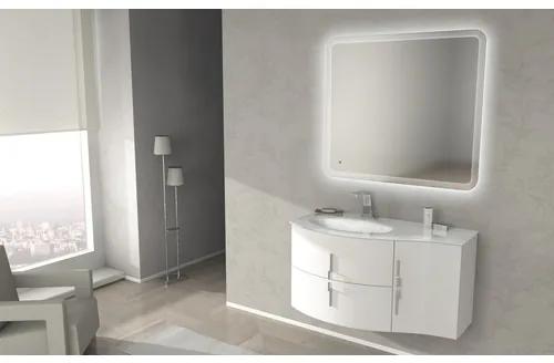Kúpeľňová zostava Baden Haus Sting 104 ľavá biela