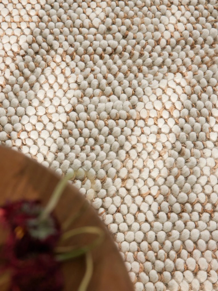 Villeroy & Boch Kusový koberec Peas 106280 Cream Beige, 120x180, béžová, obývacia izba