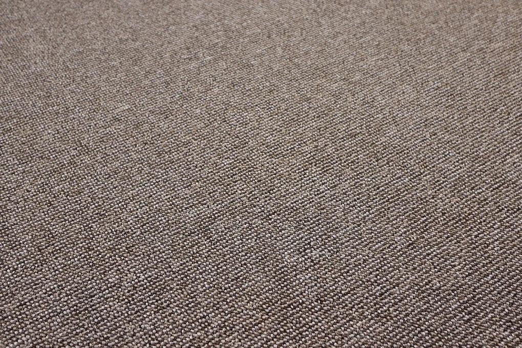 Vopi koberce Kusový koberec Porto hnedý kruh - 160x160 (priemer) kruh cm