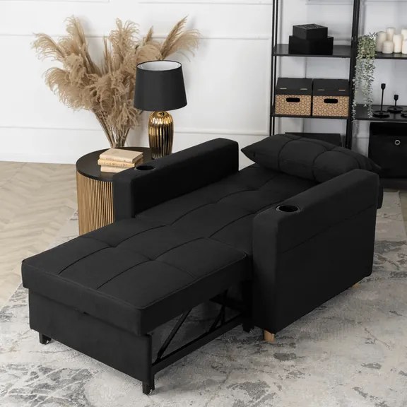 Kreslo JEREMY čierne