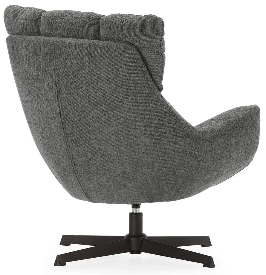 Sivé kreslo Odette – Marckeric