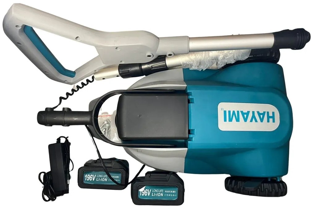 Kosačka na trávu HAYAMI HA-1078 + 2x batéria + príslušenstvo