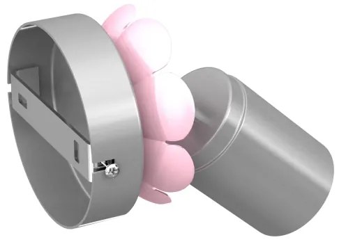 Nástenné bodové svietidlo FLOWER 1xGU10/8W/230V matný chróm