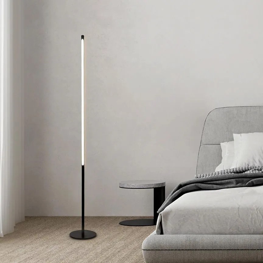 Toolight Toolight, LED podlahová lampa 12W APP1415-F, čierna, OSW-01416