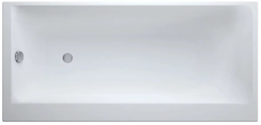 Cersanit Smart obdélníková vana 160x80 cm bílá S301-118