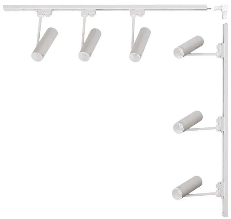 Zuma Line 3576 - Bodové svietidlo do lištového systému LISA 6xGU10/35W/230V biela