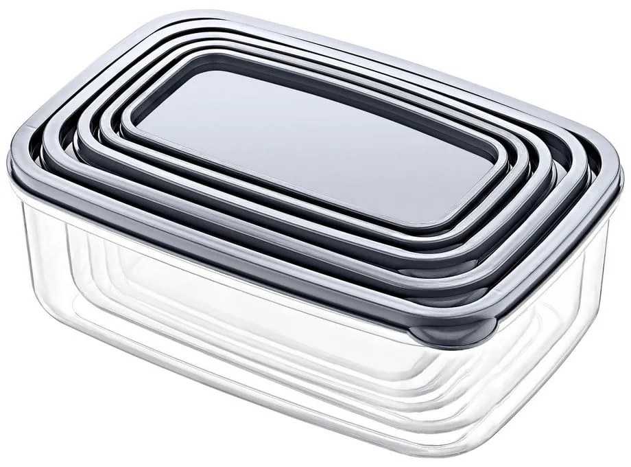 Potravinové škatuľky v súprave 5 ks – Hermia