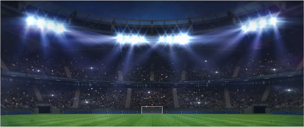 Obraz - Futbalový štadión (120x50 cm)