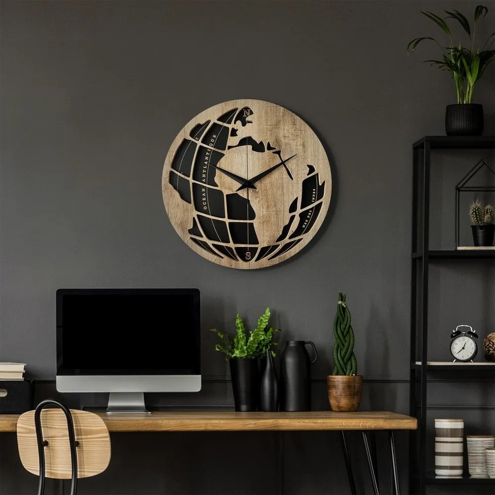 Nástenné hodiny ø 57 cm Oliver – Styler