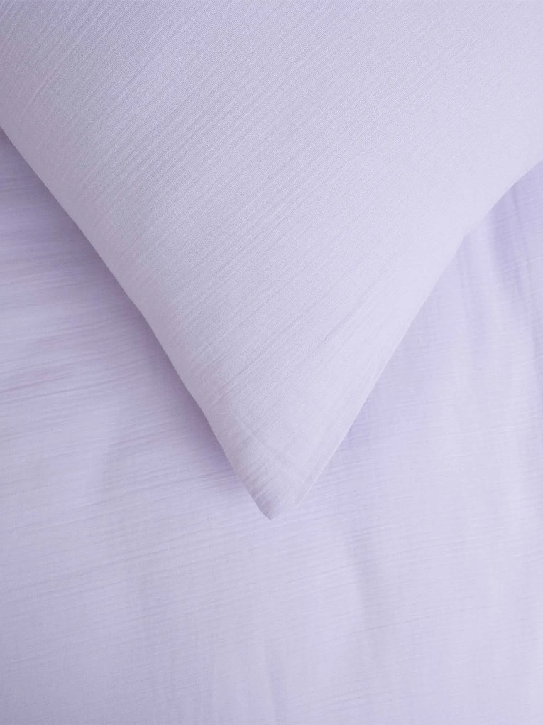 Mušelínová obliečka na vankúš 40 x 40 cm - Alexia lila