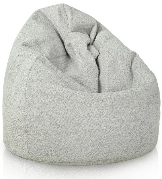 Sedací vak SAKO svetlosivý bouclé