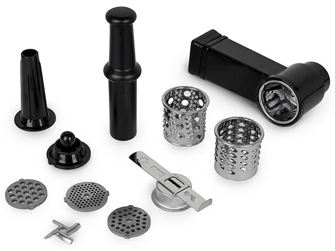 MEGAKOMBO Elektrický mlynček na mäso BestBerg BBM-2500 + nástavce lisu na paradajky a odšťavovače