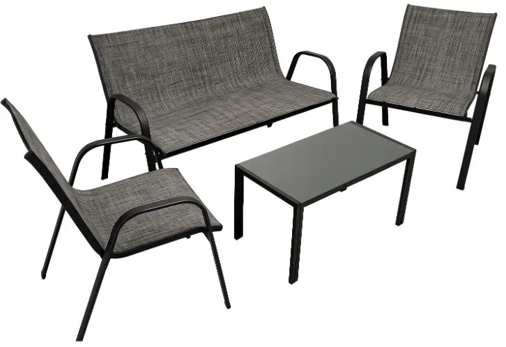 JAKS Záhradný set šedý ZMO S 1