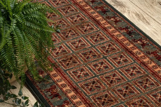 Behúň KASHQAI 4301/401 zelený / terakota