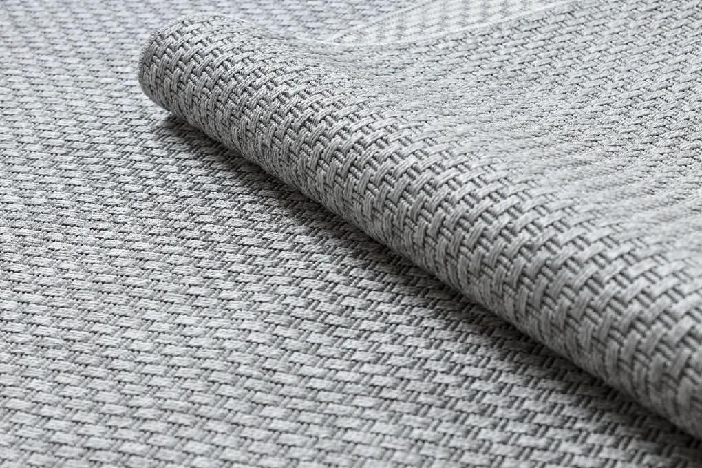 Dywany Łuszczów Kusový koberec Timo 6272 Light grey - na von aj na doma - 120x170 cm