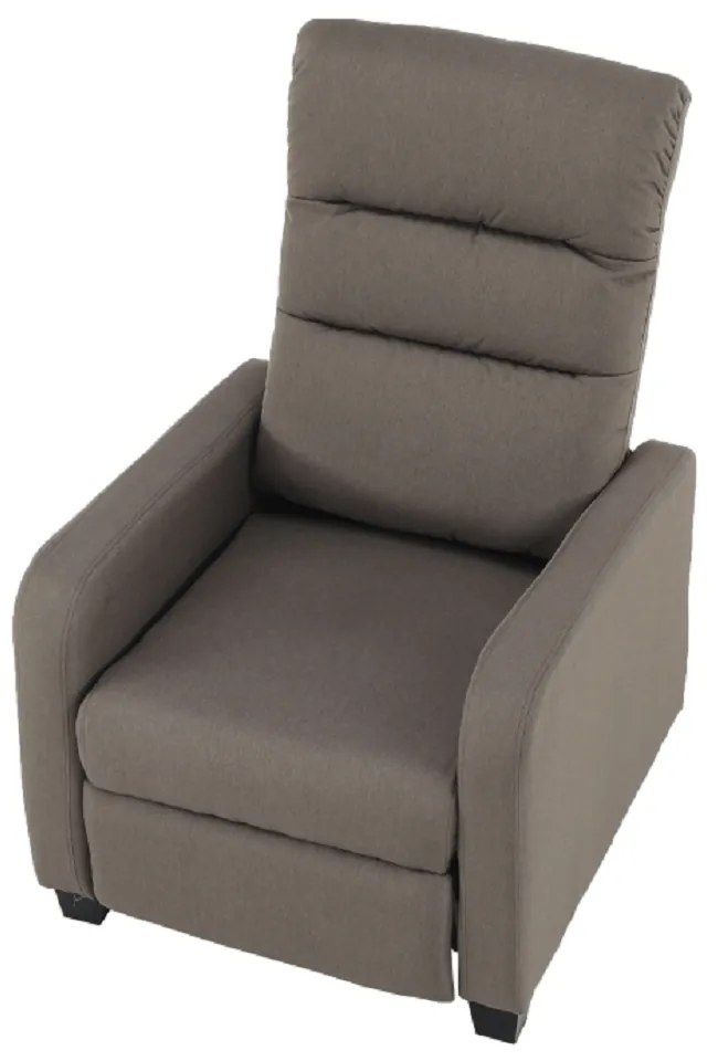 Tempo Kondela Relaxačné kreslo, hnedá, TURNER