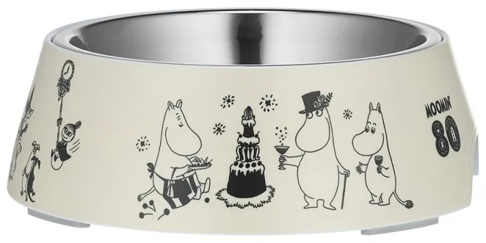 Miska pre psov Moomin Pets M / 80. výročie