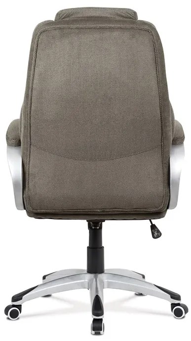 Autronic BONTEC Kancelárske kreslo, hojdací mechanizmus, sivá, KA-G196 GREY2 Farba: Strieborná