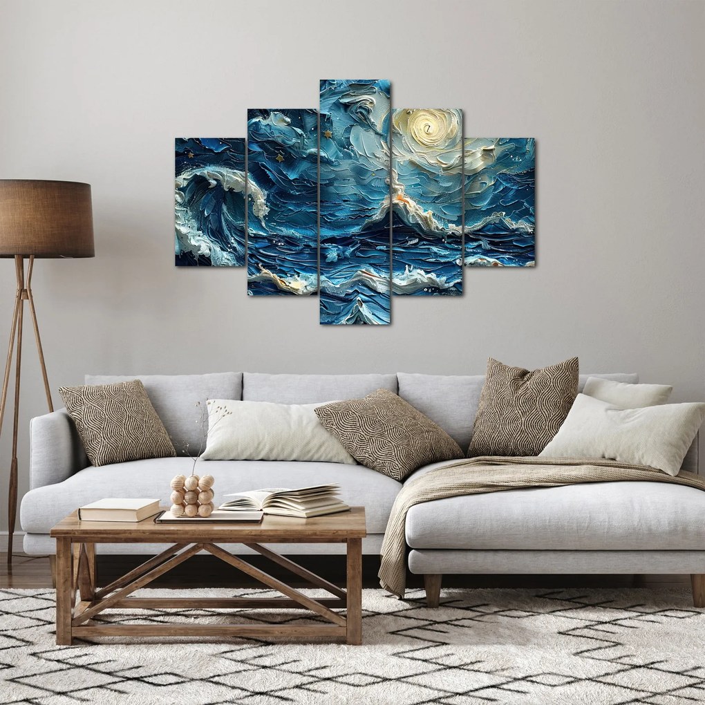Obraz - Maľba oblohy a mora (150x105 cm)