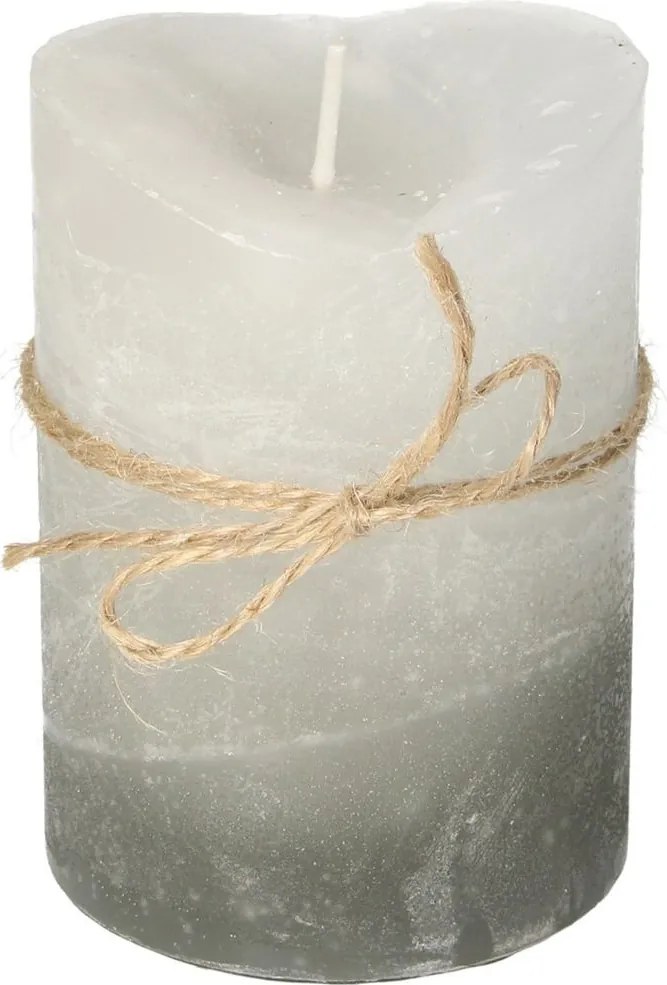 Sviečka Dorotea 10cm dark grey cristal