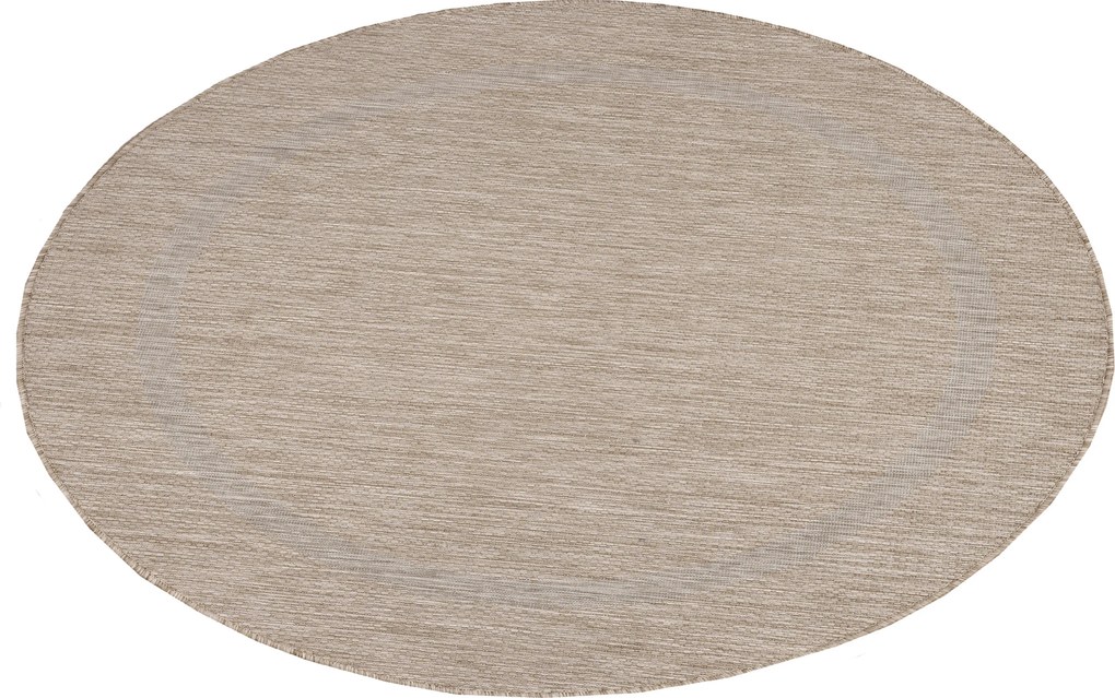 Ayyildiz, Kusový koberec Relax 4311 Beige kruh, 200x200 (priemer) kruh, béžová, chodba / predsieň