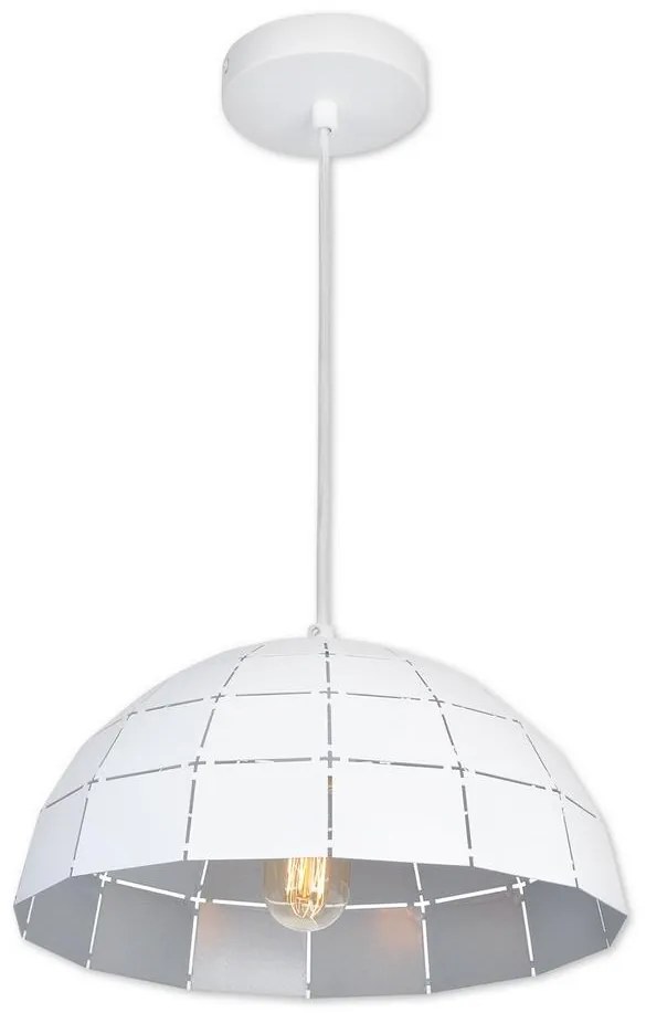 Top Light Top Light Apolo 30B - Luster na lanku 1xE27/40W/230V biela/strieborná TP1605