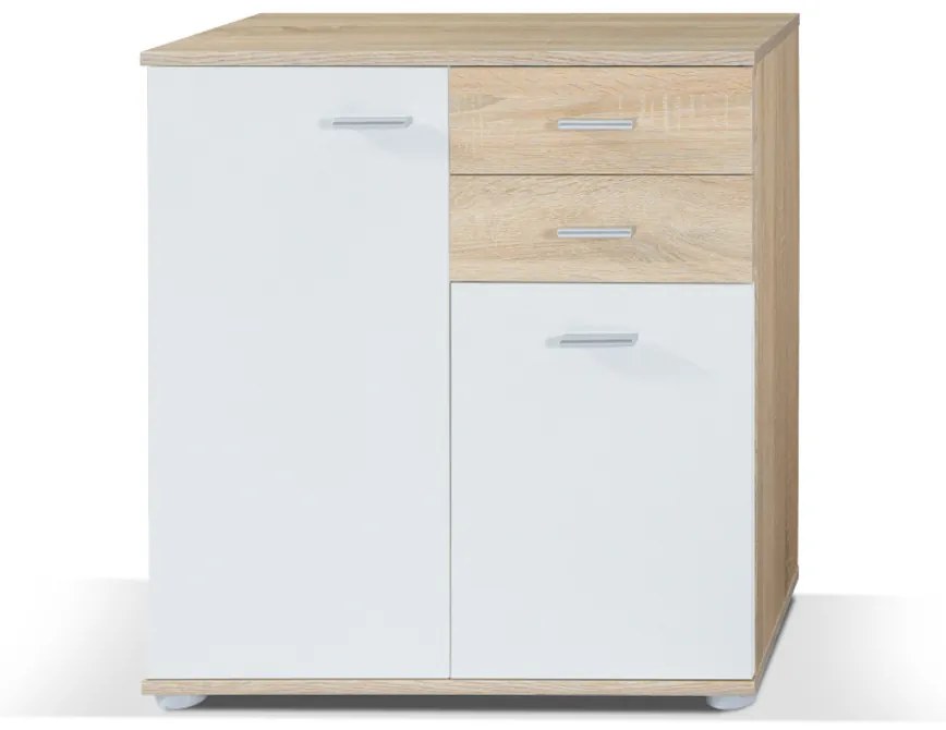 Komoda JEFF 2, 71x75x35, sonoma